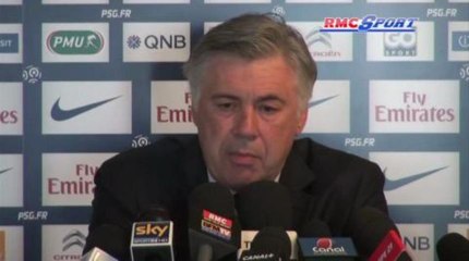 PSG / Ancelotti veut rester au PSG - 12/04