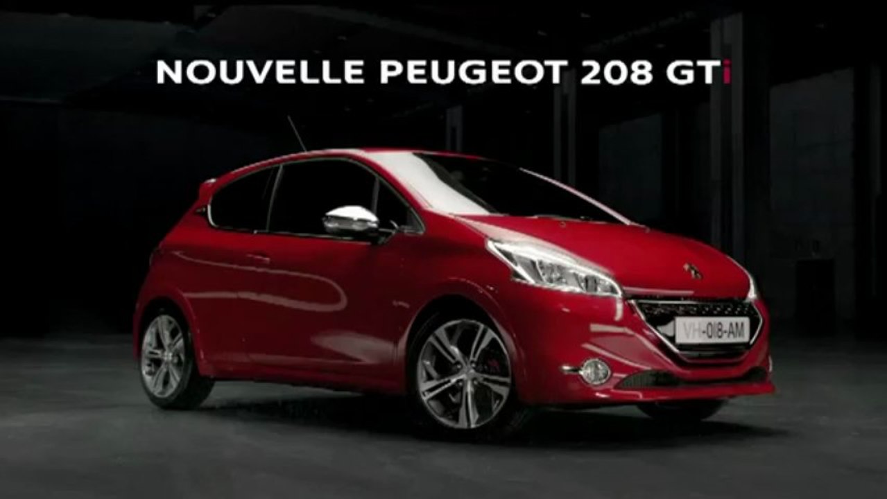 Spot TV Peugeot 208 GTi (30s) - 2013 ( www.feline.cc )