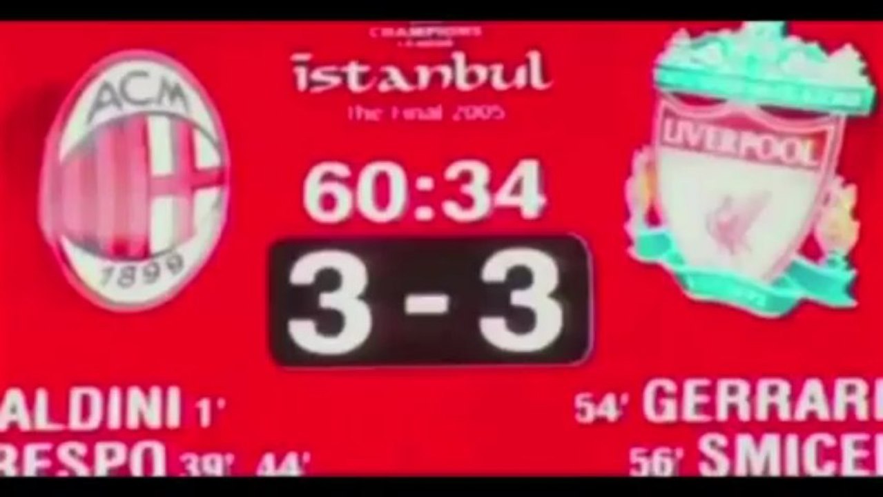 Champions League Final istanbul 2005 (25-05-05)...