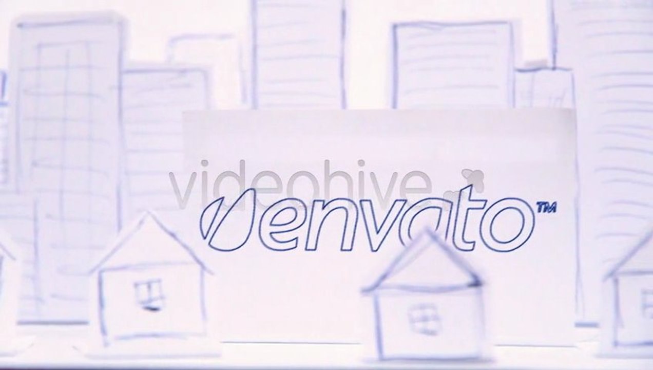 After Effects Template HD  INTRO VIDEO LOGO TRAILER    Paper City