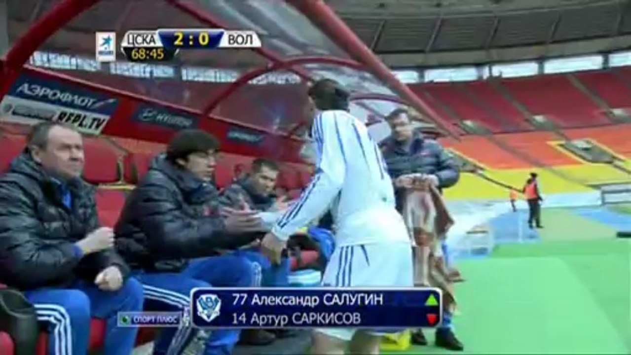ЦСКА - Волга. Второй тайм