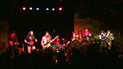 "The Bird" Funky Female Drummer Karla Downey with a Prince Tribute band