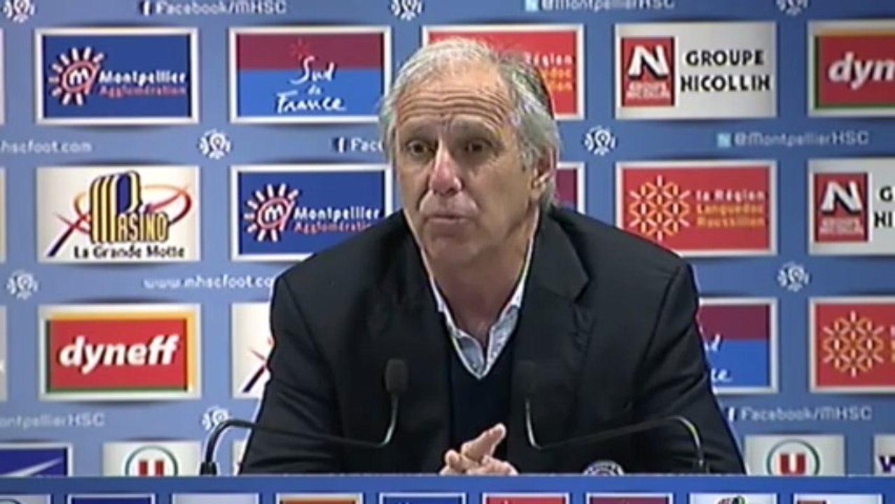 René Girard après MHSC 3-1 VAFC (J31)