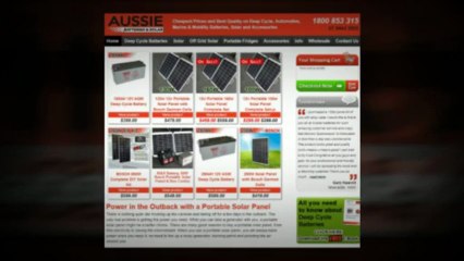 Deep Cycle Batteries