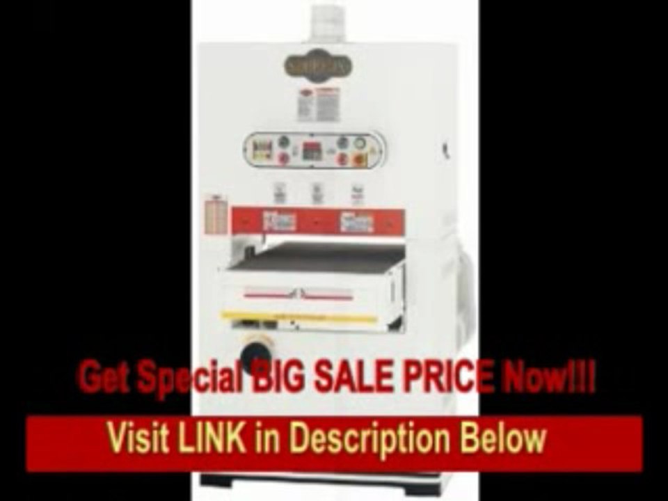 [REVIEW] SHOP FOX W1710 10 HP 24-Inch Wide-belt Sander with Digital Readout