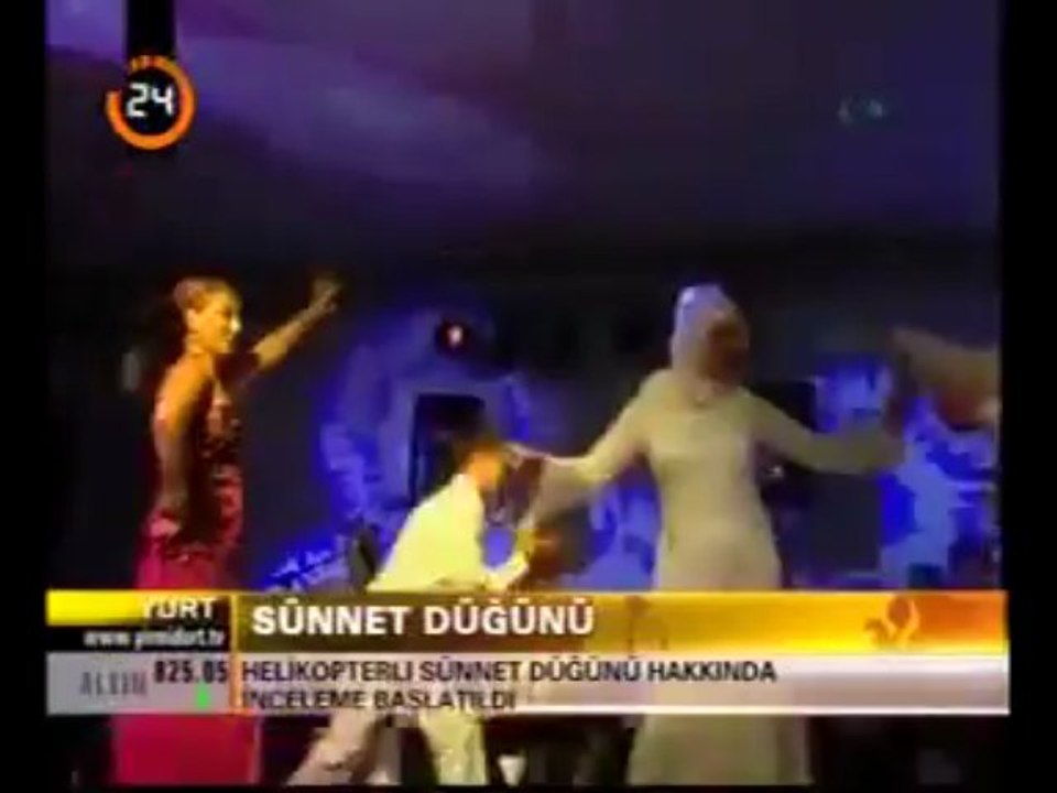 KANAL 24 ANA HABER TAHSİN DENGİZ SÜNNET DÜĞÜNÜ HABERİ