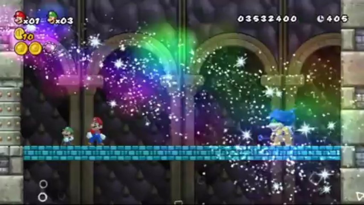 New Super Mario Bros. Wii - Monde 7 : Niveau 7-Château