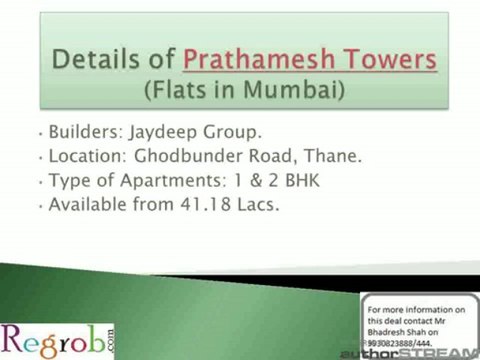 Prathamesh Towers offer 1 BHK in Thane at 43 Lacs