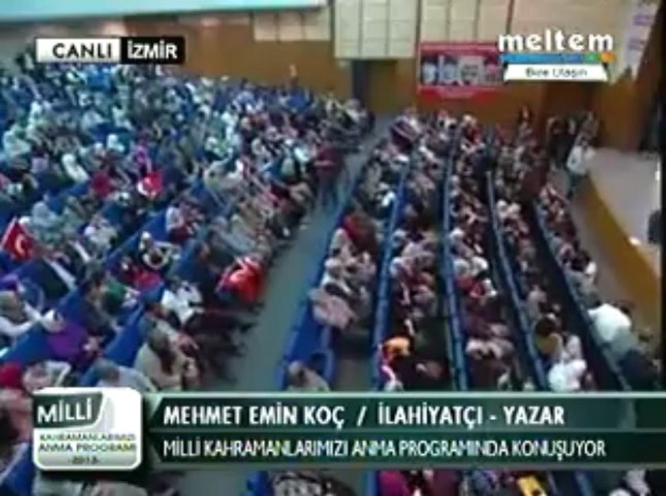 Meltem Tv M. Emin Koç İzmir Konferansı 06,04,2013