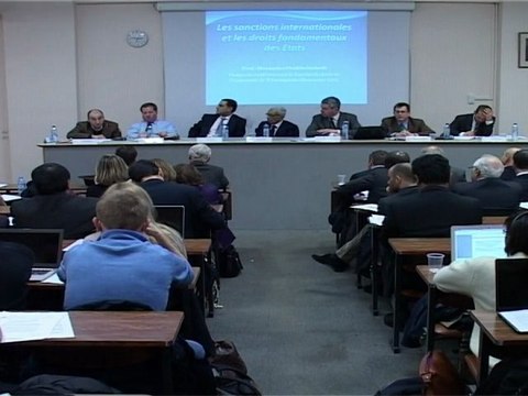 Pr Alexander ORAKHELASHVILI-Embargos et sanctions internationales (2)