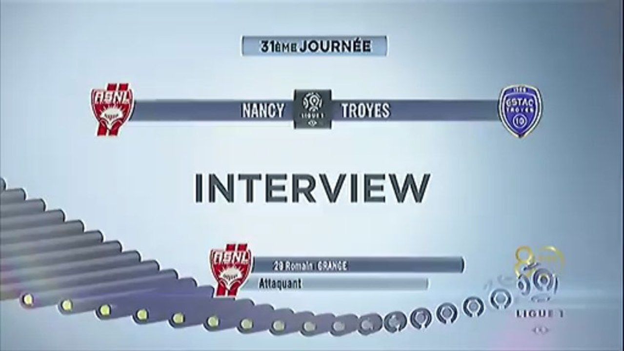 Interview de fin de match : AS Nancy-Lorraine - ESTAC Troyes - saison 2012/2013