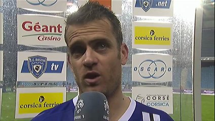 Interview de fin de match : SC Bastia - Stade Brestois 29 - saison 2012/2013