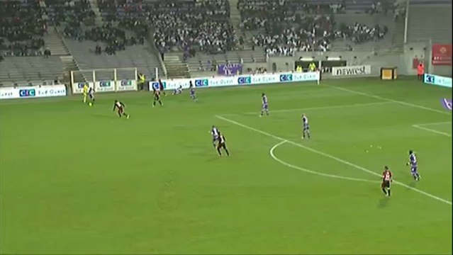But Dario CVITANICH (69ème) - Toulouse FC - OGC Nice (3-4) - saison 2012/2013