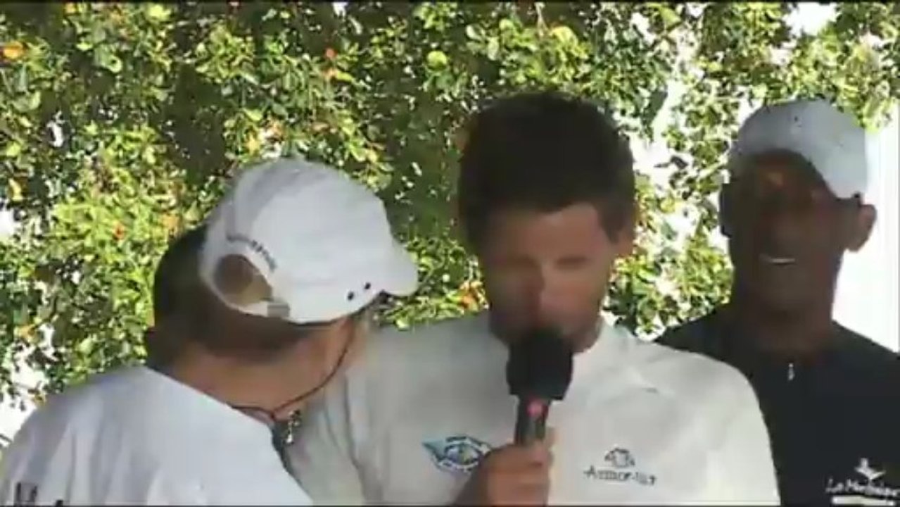 Conférence de presse d'Erwan Tabarly