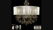 American Brass And Crystal Ch6562asgt09mtbcf Llydia 10 Light Single Tier Chandelier In Antique Pewter With Golden Teak Strass Pendalogue Crystal