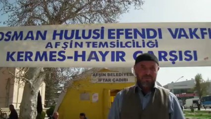 OSMAN HULUSİ EFENDİ KERMESİ AFŞİNDE AÇILIYOR.