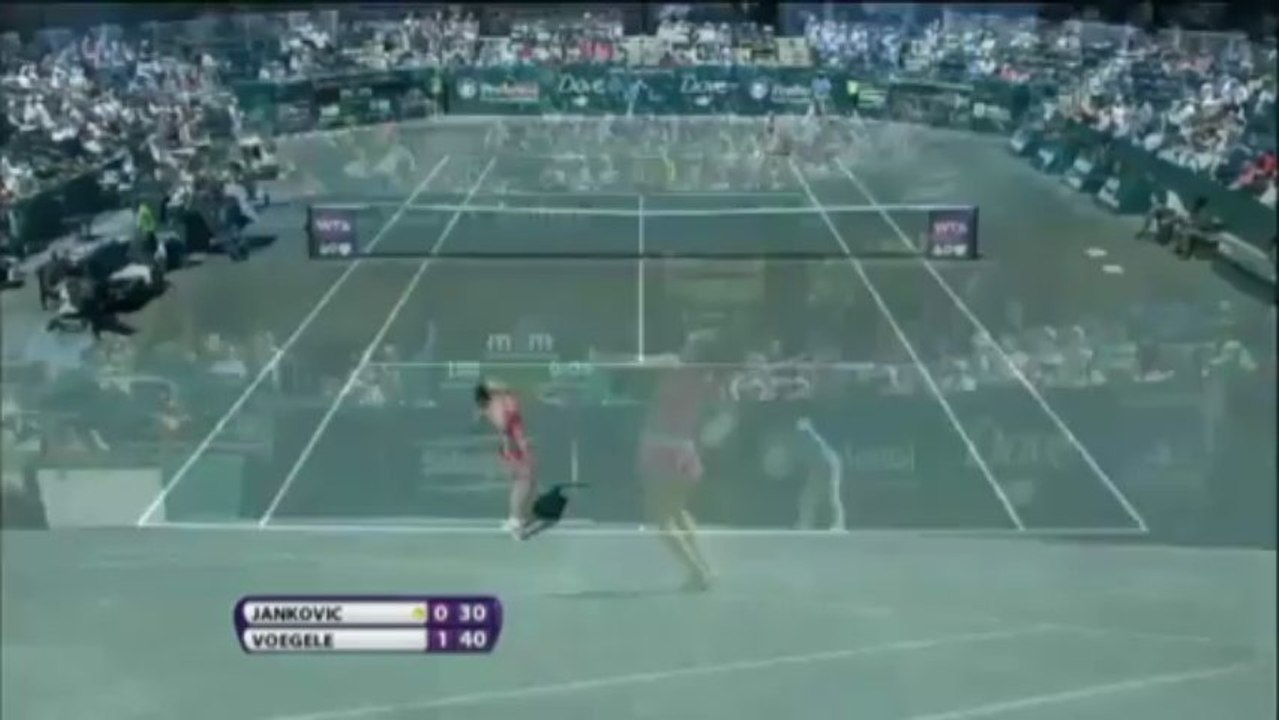 Charleston: Jankovic gewinnt Halbfinal-Krimi gegen Vögele