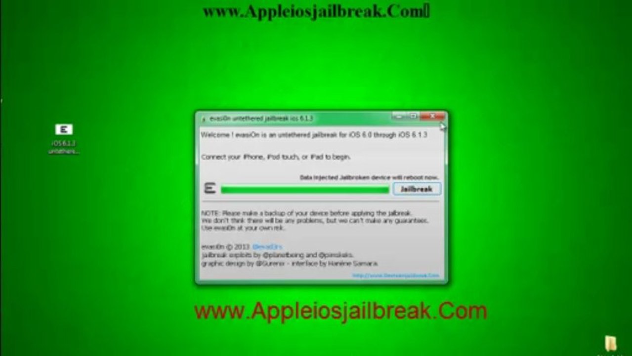 New Latest Untethered iOS 6.1.3 Jailbreak Untethered All Devices