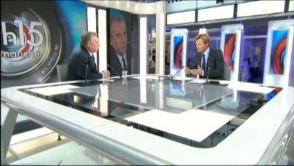 Bayrou n'envisage pas d'entrer dans un gouvernement Hollande remanié