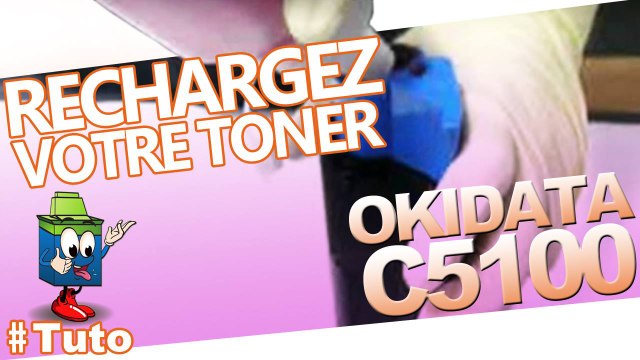Recharger une cartouche laser OKIDATA C5100