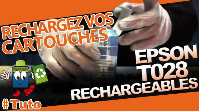 Utiliser et recharger les Epson rechargeables T028
