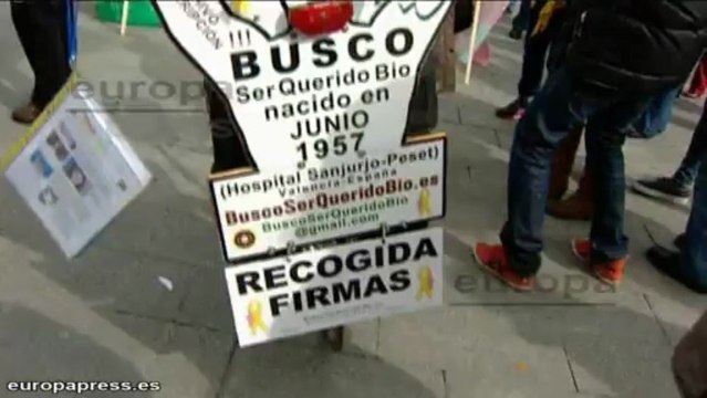Asociaciones de bebés robados piden verdad y justicia
