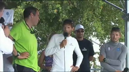 Conférence de presse de Gildas Morvan et Fabien Delahaye