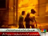 CCTV footage of firing incident at numaish Chowrangi