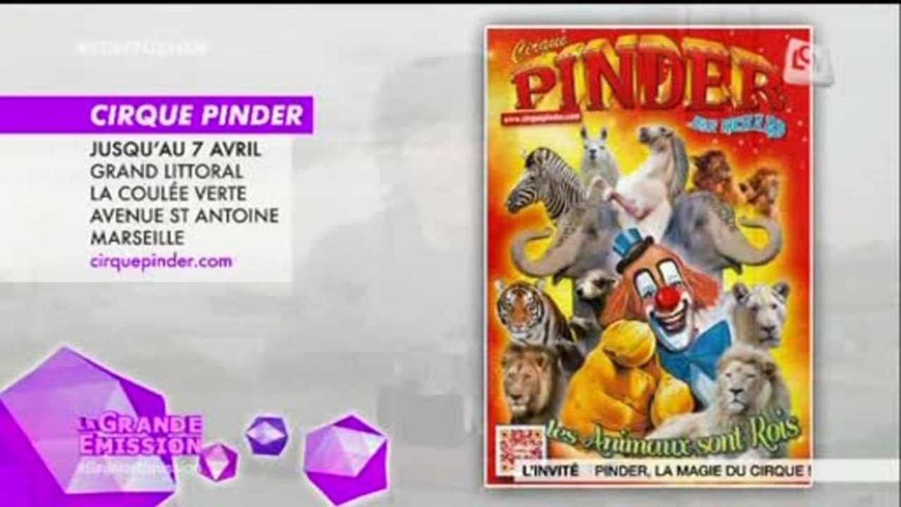 Le cirque Pinder de retour à Marseille!