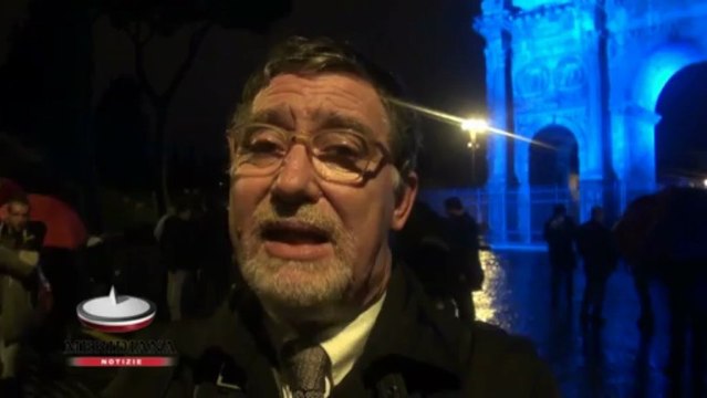 Giornata Mondiale sull'Autismo, l'Arco di Costantino s'illumina di blu