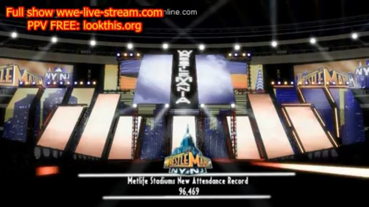 Triple H vs Brock Lesnar match Wrestlemania 29