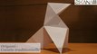 Origami traditionnel de la cocotte en papier - HD