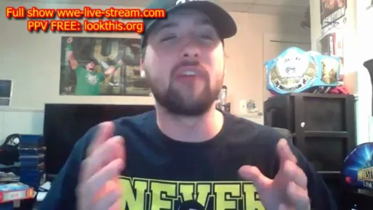 The Rock vs John Cena match Wrestlemania XXIX