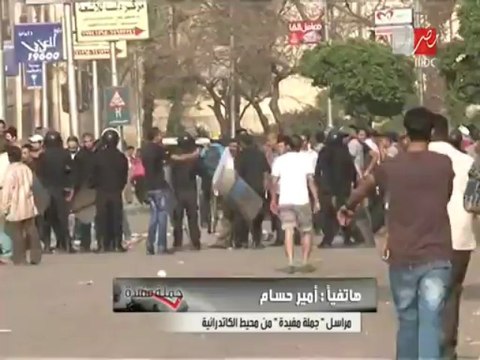 شاهد فيديو لـ البلطجية اعلى الكنيسة ب اطلاق الخرطوش على المواطنيين وحبس الاقباط داخل الكنيسة .. شاهد سبب احداث الكاتدرائية