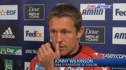 H-Cup / Les réactions de M. Boudjellal, J. Wilkinson et B. Laporte après Toulon - Leicester - 07/04