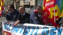 Lavoratori Tpl in piazza: “Grazie al sindaco Alemanno se lavora e non se magna”