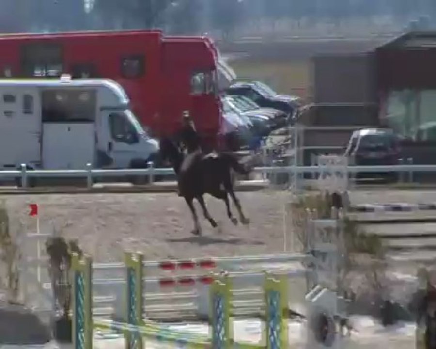 Carcassonne d En Haut double sans faute dans le 90-m.6ème
