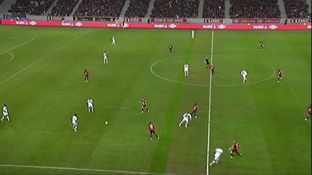 But Ronny RODELIN (53ème) - LOSC Lille - FC Lorient (5-0) - saison 2012/2013