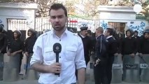 Jornalista da euronews atacado durante protesto salafista no Cairo