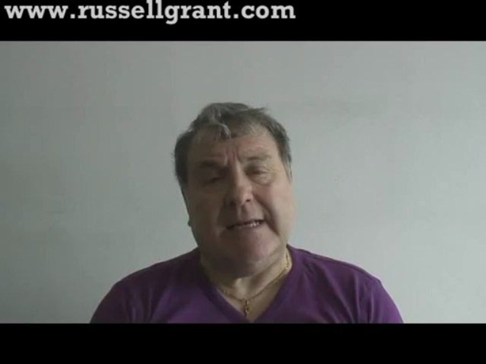Russell Grant Video Horoscope Capricorn April Monday 8th 2013 www.russellgrant.com