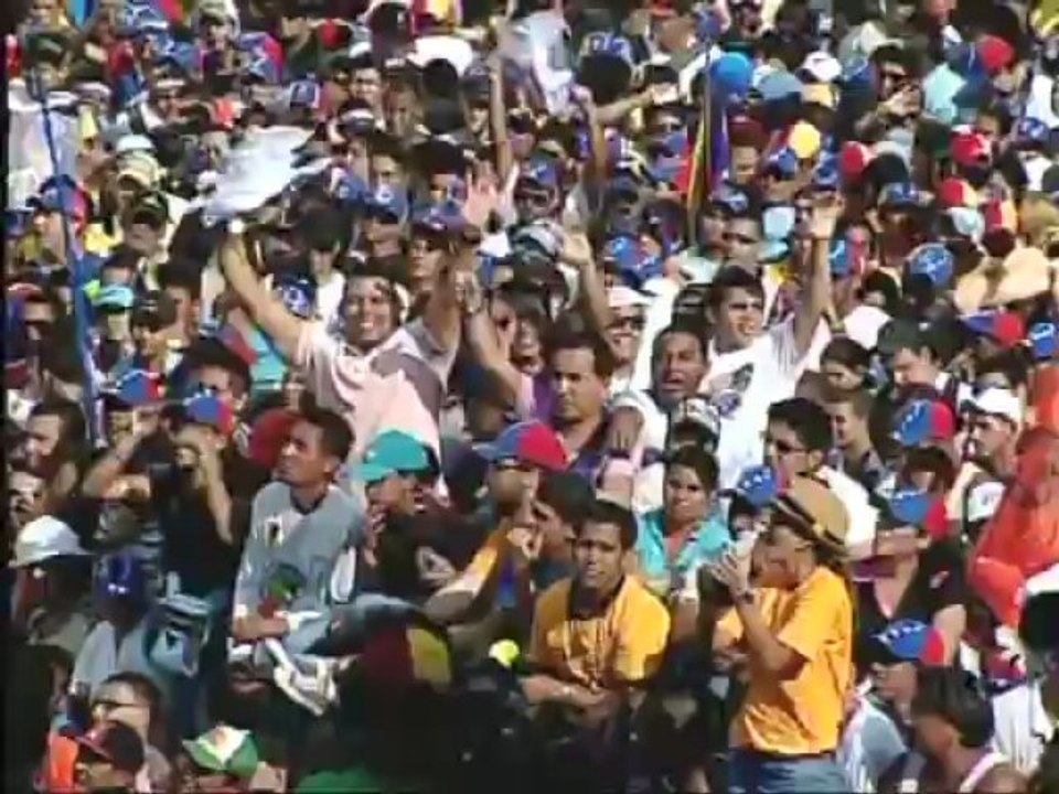 Así fue el discurso de Capriles en el acto de campaña en Caracas