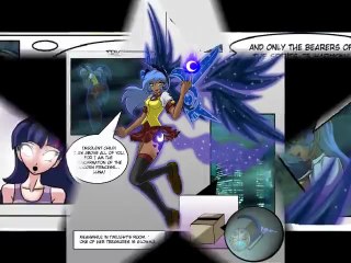 human pony comic project