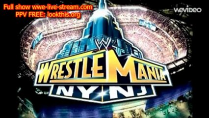 Wrestlemania XXIX Video