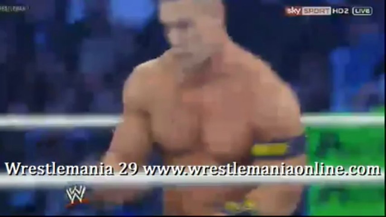 Wrestlemania 29 The Rock vs John Cena full match HD