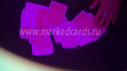 Fournier 2818-Red-MARKED-PLAYING-CARDS