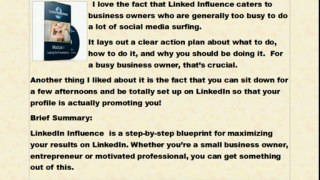 Linkedin Influence Review of Lewis Howes