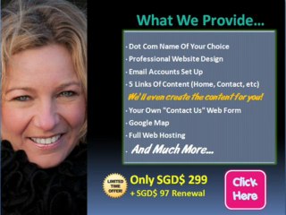 Web Design Singapore (+65) 3158 4690 | CALL NOW! SGD$ 299