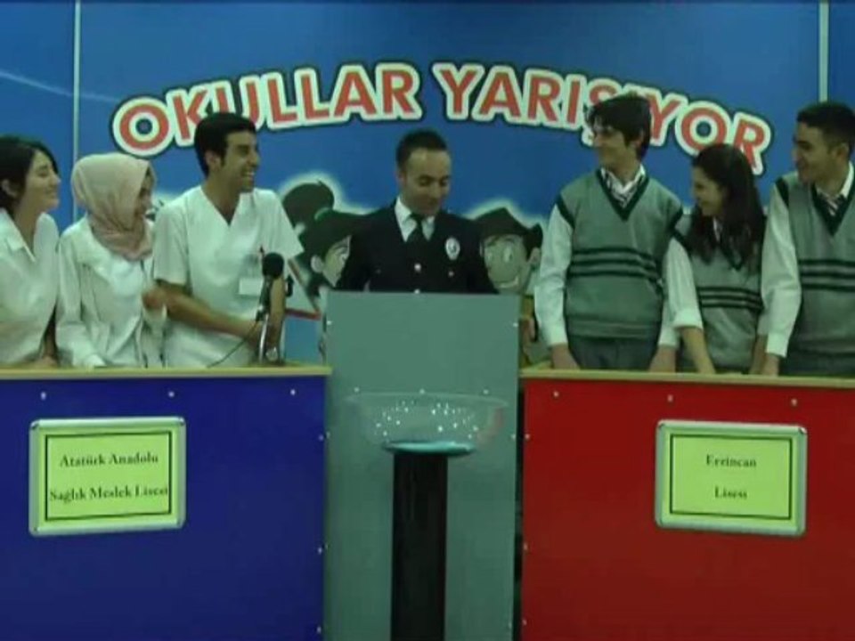 OKULLAR YARIŞIYOR 15. HAFTA (ATATÜRK ANADOLU SAĞLIK MES.LİSESİ- ERZİNCAN LİSESİ  )  07.04.2013