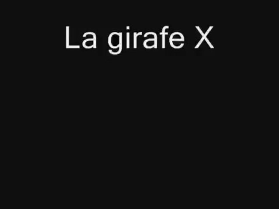 la girafe XXL de yves henry