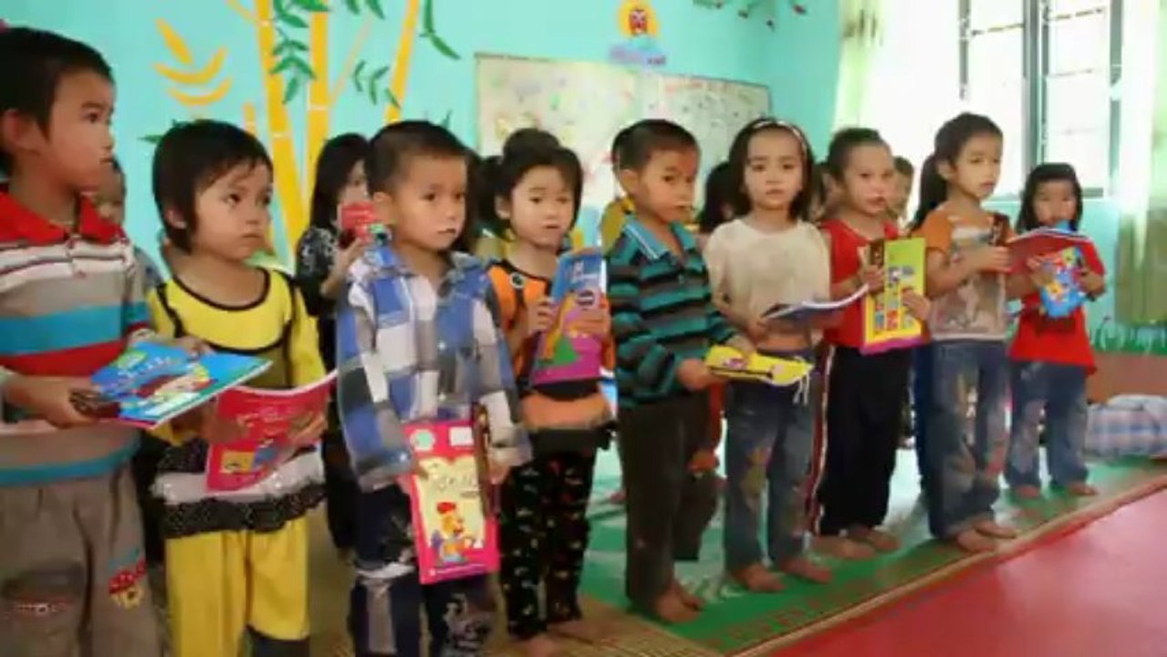 UNE CLASSE MATERNELLE A LANG SON